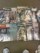 SATURDAY EVENING POST 1949 LOT OF 8 FULL MAGAZINES EXCELLENT CONDITION  picture