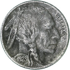 1923 S Buffalo Nickel Very Fine VF Rough Corroded See Pics G587 picture
