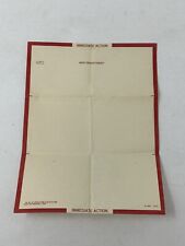 Vintage US Army Stationery WWII Letter Head Unused picture