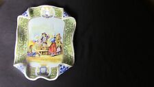 A Exquisite French Porquier Beau Platter With Folded Corners picture