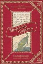 American Cookery (American Antiquarian Cookbook Collection) - Hardcover - GOOD picture