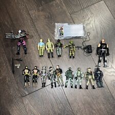 Vintage GI Joe Action Figures Lot Of 15 - Chuckles Klaw Hit & Run - Some Corps picture