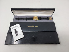 Vtg Franklin Mint Monte Carlo Casino Wrist Watch Original Box - Needs Battery picture