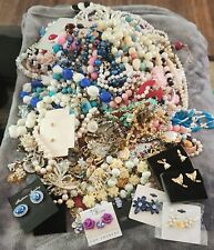 OVER 8 LBS Mostly Vintage Nice Jewelry Mixed Lot All Wearable  picture