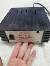 Vintage Micronta 22-124 Regulated 12 Volt Power Supply Tested Working  picture