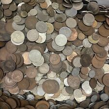 Huge Bulk Mixed Lot of 100 Assorted Foreign Coins From Around the World picture