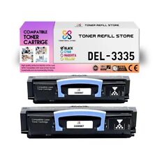2Pk TRS 3335 3308987 Black Compatible for Dell 3335dn Toner Cartridge picture