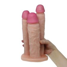 Huge Realistic Three Penetration Fisting G-spot Anal Dildos Cock Penis Dong picture