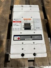 USED CUTLER-HAMMER 3 POLE 800AMP CIRCUIT BREAKER HMDLB3800T33W WITH MES3800LS picture