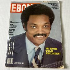 VTG Ebony Magazine June 1981 Has Success Spoiled Jesse Jackson Poor Exterior picture