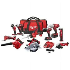 Milwaukee M18 18V Lithium-Ion Cordless Combo Kit (10-Tool) with (2)... picture