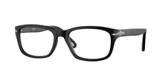 PERSOL PO3012V 900 Matte Black Demo Lens 54 mm Men's Eyeglasses picture