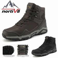 NORTIV8 Men's Waterproof Hiking Boots Trekking Work Outdoor Slip Resistant Shoes picture