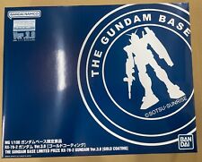 Gundam Base Limited Prize MG 1/100 RX-78-2 Gundam Ver. 3.0 [Gold Coating] picture