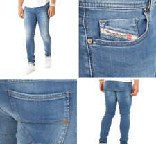 DIESEL Men's Slim Skinny Sleenker 084HD Lt Blue Denim Jeans picture