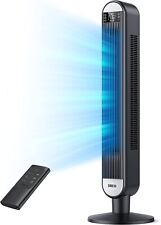 Dreo DR-HTF007 Tower - Black Fan for Bedroom, 42 Inch Bladeless LED Display Fan picture