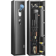 VEVOR Gun Safe Rifle Safe with Fingerprint Lock for 5 Rifles and 4 Pistols picture