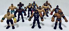 Lot of 12 WWE Bend 'N Bash Collection Stretch Figure Mattel Loose picture