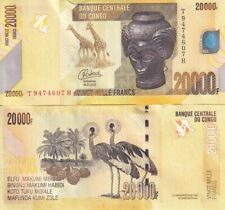 Congo 20000 Francs 2022/2023 P 104 d NEW Sign UNC picture
