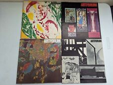 Vintage Artforum magazine lot of 20 Issues. Years Ranging from 1965-1979 picture