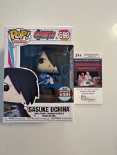 Funko Pop Sasuke Uchiha 698 (Signed by: Yuri Lowenthal) (Sold with Hard Stack) picture
