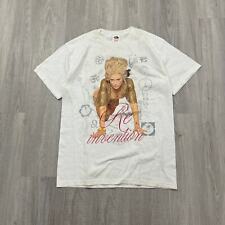 Vintage Madonna Shirt Men's Medium 2004 Reinvention World Tour White Y2K  picture