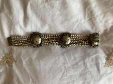 Miriam Haskell Glass Pearl Bracelet Vintage 50’s-60’s picture