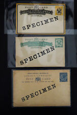 British Commonwealth Early Mint Specimen Overprint Postcards picture