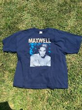 Vintage Maxwell Live 99 T Shirt Concert Tour 1999 R&B Hip Hop Rap 2XL picture