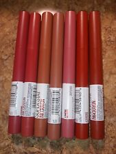 MAYBELLINE NEW YORK  SUPER STAY INK CRAYON*No Dupes*Variety Of Pink*(7PCS) New picture
