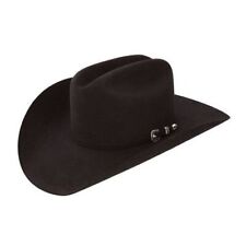 Resistol City Limits 6X Black Fur Felt Cowboy Hat RFCTLM-754007 picture