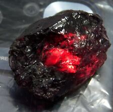 220 Ct+ NATURAL TRANSLUCENT RED MEXICAN FIRE OPAL ROUGH LOOSE GEMSTONE picture