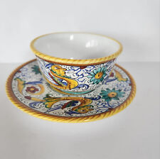 SALE, Fima Deruta Italian Pottery Tea Cup and Saucer picture