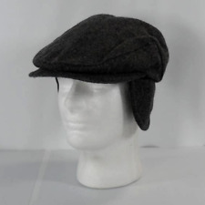 Vintage Dobbs Cabbie Newsboy Ear Flap Hat Cap USA Size S 6 3/4-6 7/8 picture