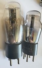 NOS Philco & DELCO Type 56 St Bottle Pair Beautiful Triodes picture