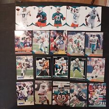 HUGE NFL MIAMI DOLPHINS Football Card Lot Of 400 Cards  SEE pictures picture