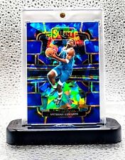 Anthony Edwards RARE BLUE ICE REFRACTOR SSP INVESTMENT CARD PANINI MVP picture