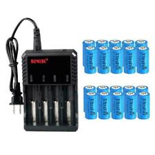 UltraFire 16340 Battery 1800mAh CR123A Rechargeable 3.7V Li-ion Cell Charger Lot picture