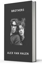 ALEX VAN HALEN SIGNED AUTOGRAPHED BROTHERS HARDCOVER BOOK 2024 NEW PRESALE RARE picture