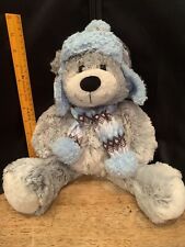 Hug Fun International Teddy Bear Winter Clothes 18” Plush Stuffed Animal Toy picture