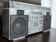Vintage BOOMBOX Sanyo m-x920k GHETTOBLASTER radio - The Cassette Not Working picture