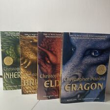 Set Of 4 Inheritance Cycle Books - Christopher Paolini - Eragon Series -... picture