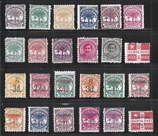 Samoa, 1886-1899, Lot of 24 Different Mint Stamps picture