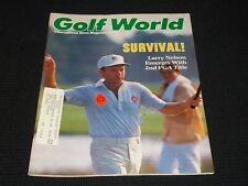 1987 AUGUST 14 GOLF WORLD MAGAZINE - LARRY NELSON FRONT COVER - E 5504A picture