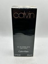 CALVIN BY CALVIN KLEIN 50ML VINTAGE EDT SPRAY (NEW WITH BOX & SEALED) picture