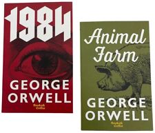 1984  &  Animal Farm  (Set of 2 Books)  by  George Orwell  -NEW picture