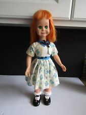 1960's Vogue BRIKETTE 16” Doll Red Hair Green Eyes Freckles Swivel Waist RARE picture
