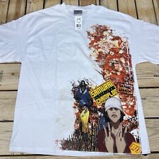 Vtg Y2K New Old Stock Samurai Champloo White Graphic T-Shirt Men's Size XL picture