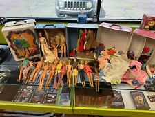 Huge Lot Of 1960’s Barbie Dolls And Clothing picture