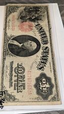 1917 $1 One Dollar Legal Tender Note, high grade bill.(A4741633A) readnote  FR36 picture